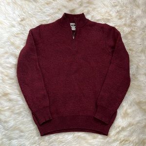 Joseph Abboud Maroon Sweater Large